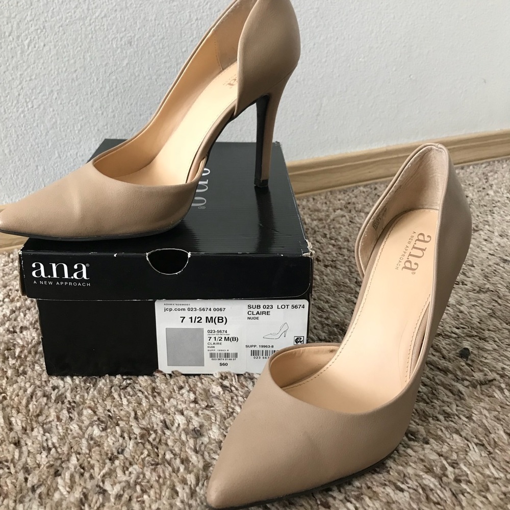 Nude heels